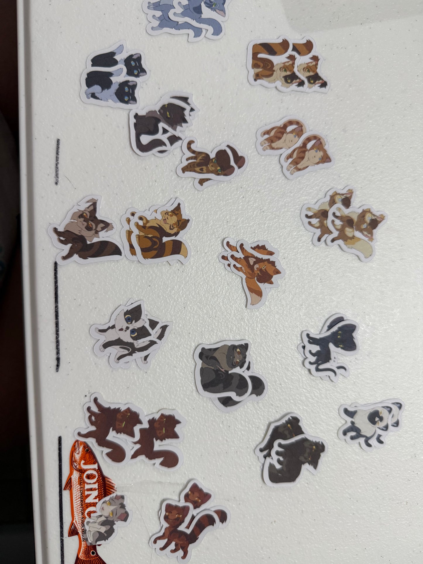 Shadowclan Sticker Flakes