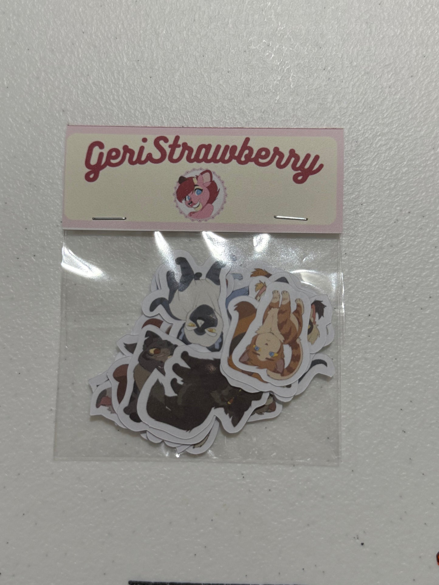 Shadowclan Sticker Flakes