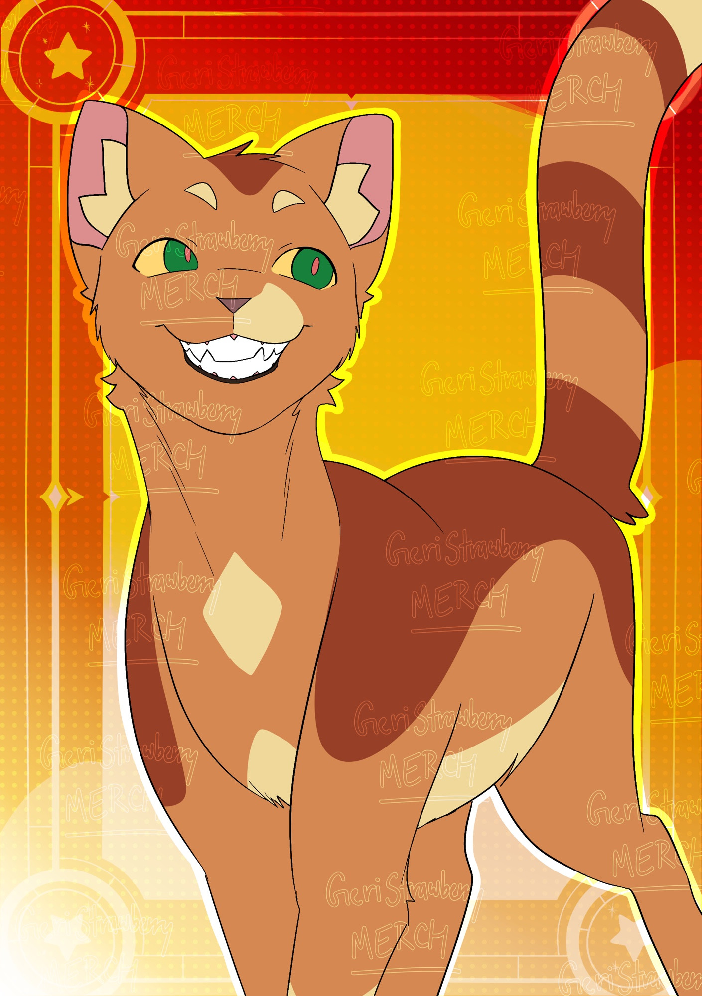 Fire Character Poster