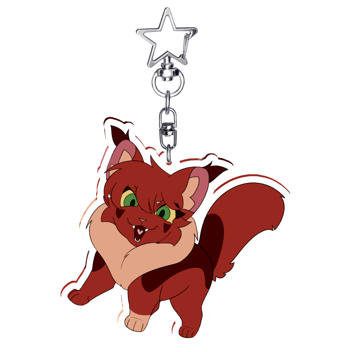 Squirrel Keychain
