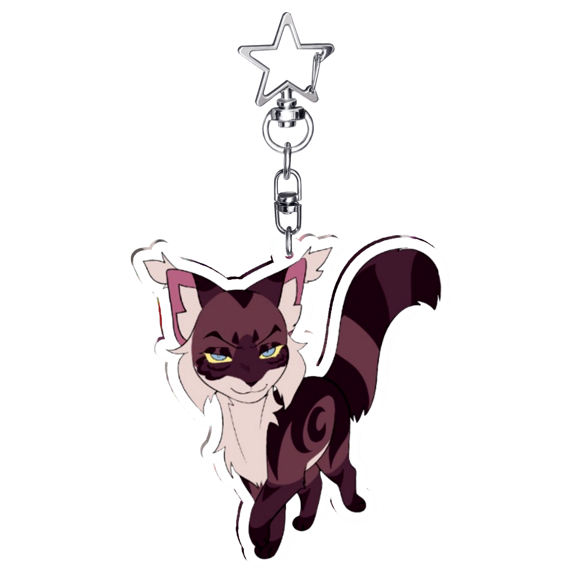 Hawk Keychain