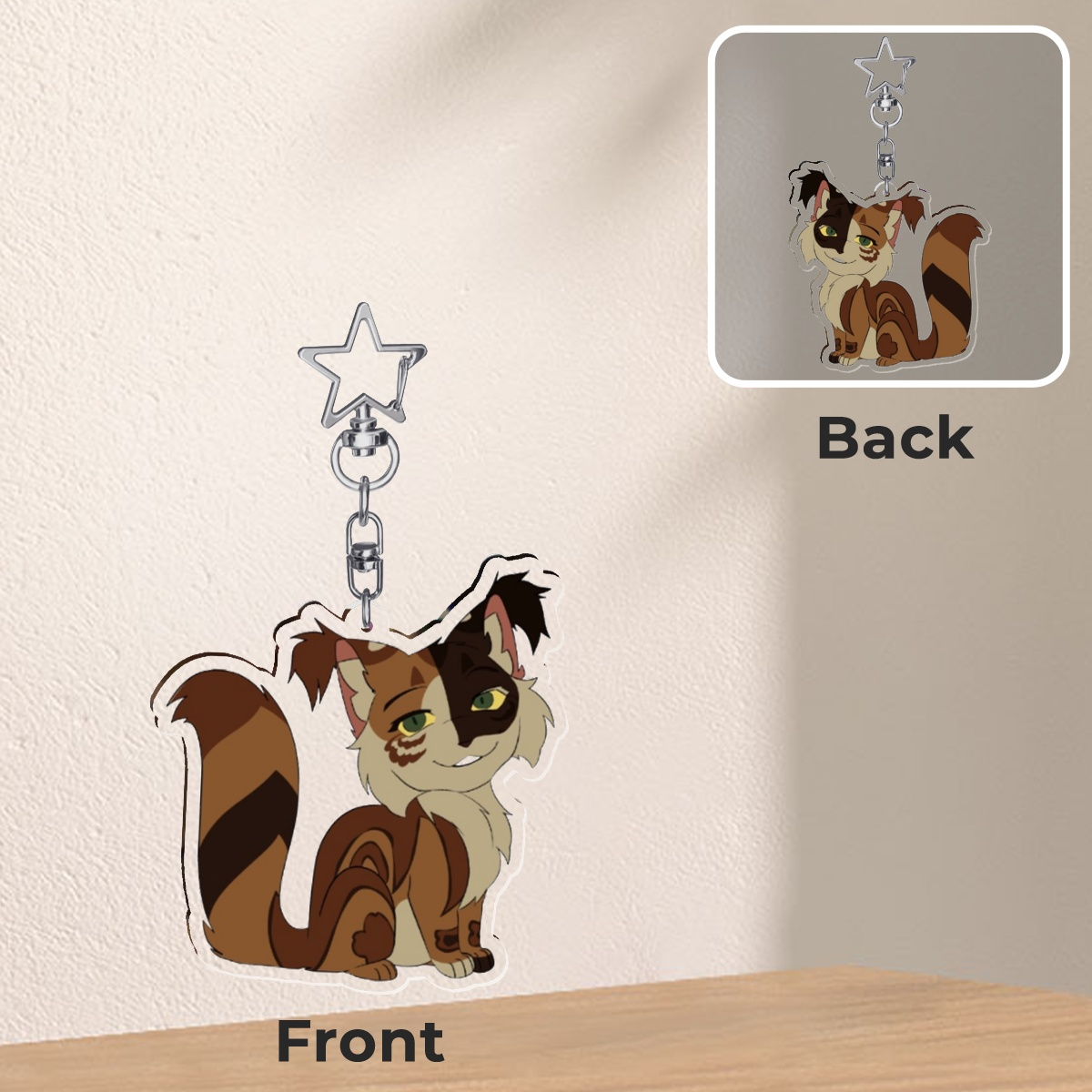 Tawny Keychain