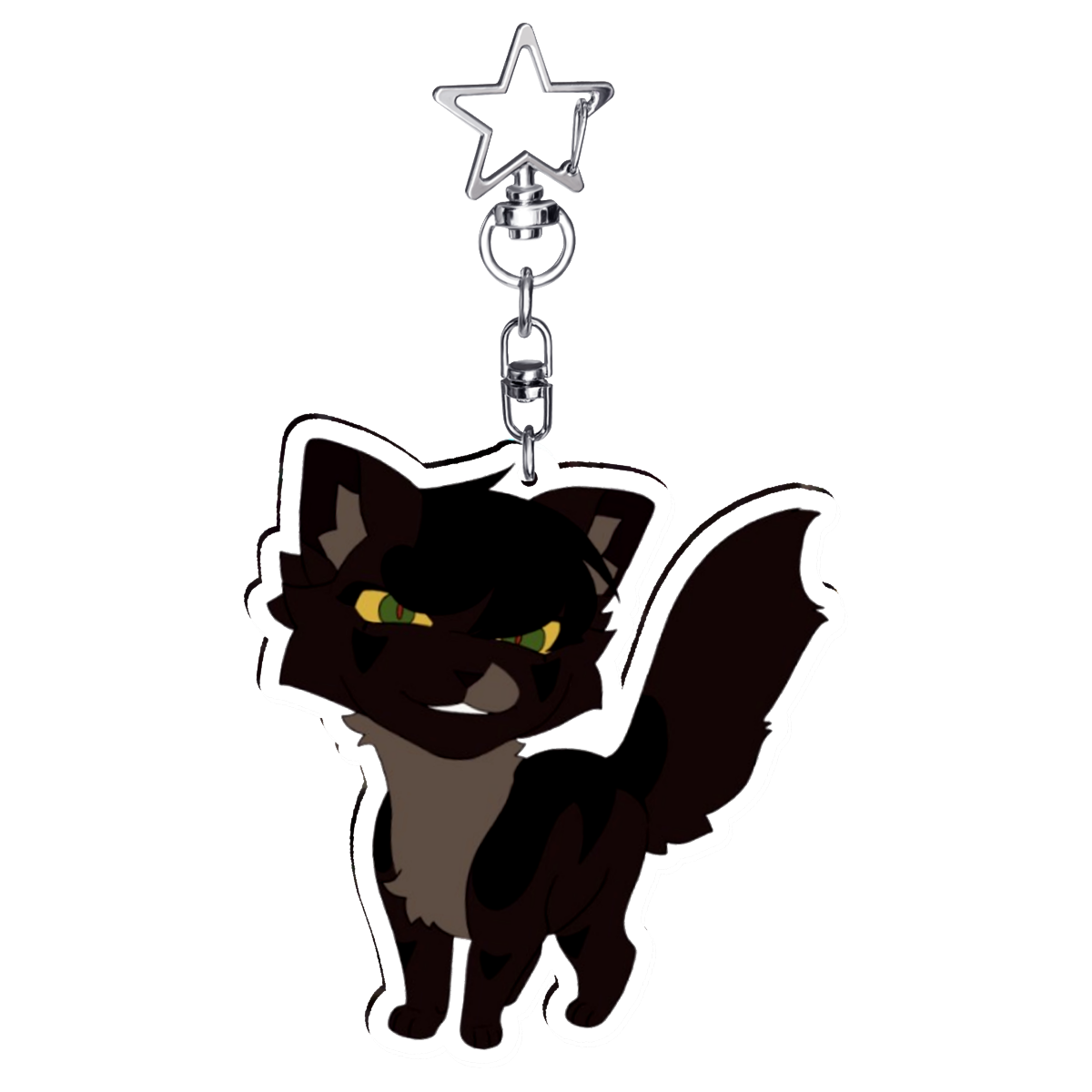 Holly Keychain