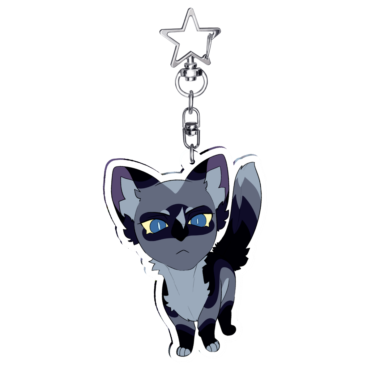 Blue Keychain