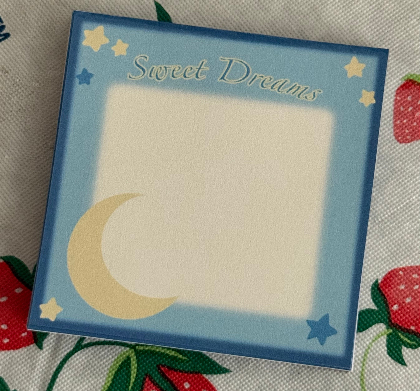 Sweet Dreams Handmade Non-stick Notepad