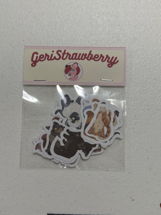 Shadowclan Sticker Flakes