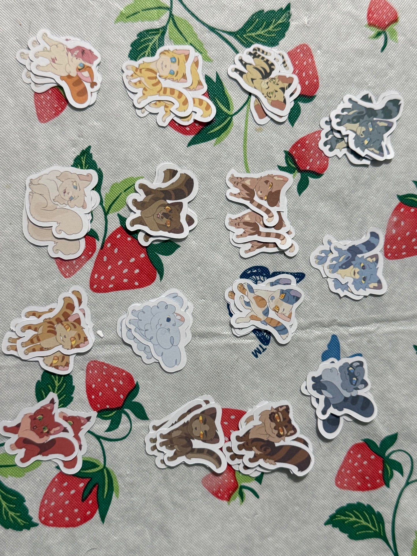 Thunderclan 2nd arc Sticker Flakes