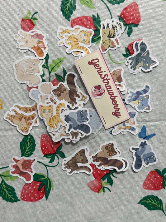Thunderclan 2nd arc Sticker Flakes