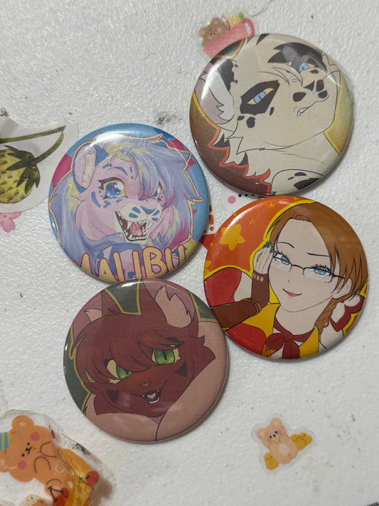 Custom 2.25 inch Round Buttons