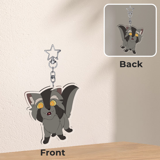 Gray Keychain