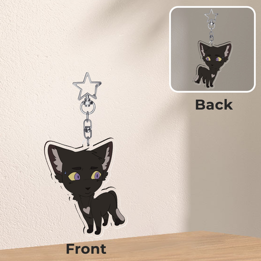 Raven Keychain